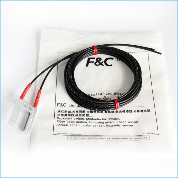 嘉准F&C 槽型光纤FFU712BC